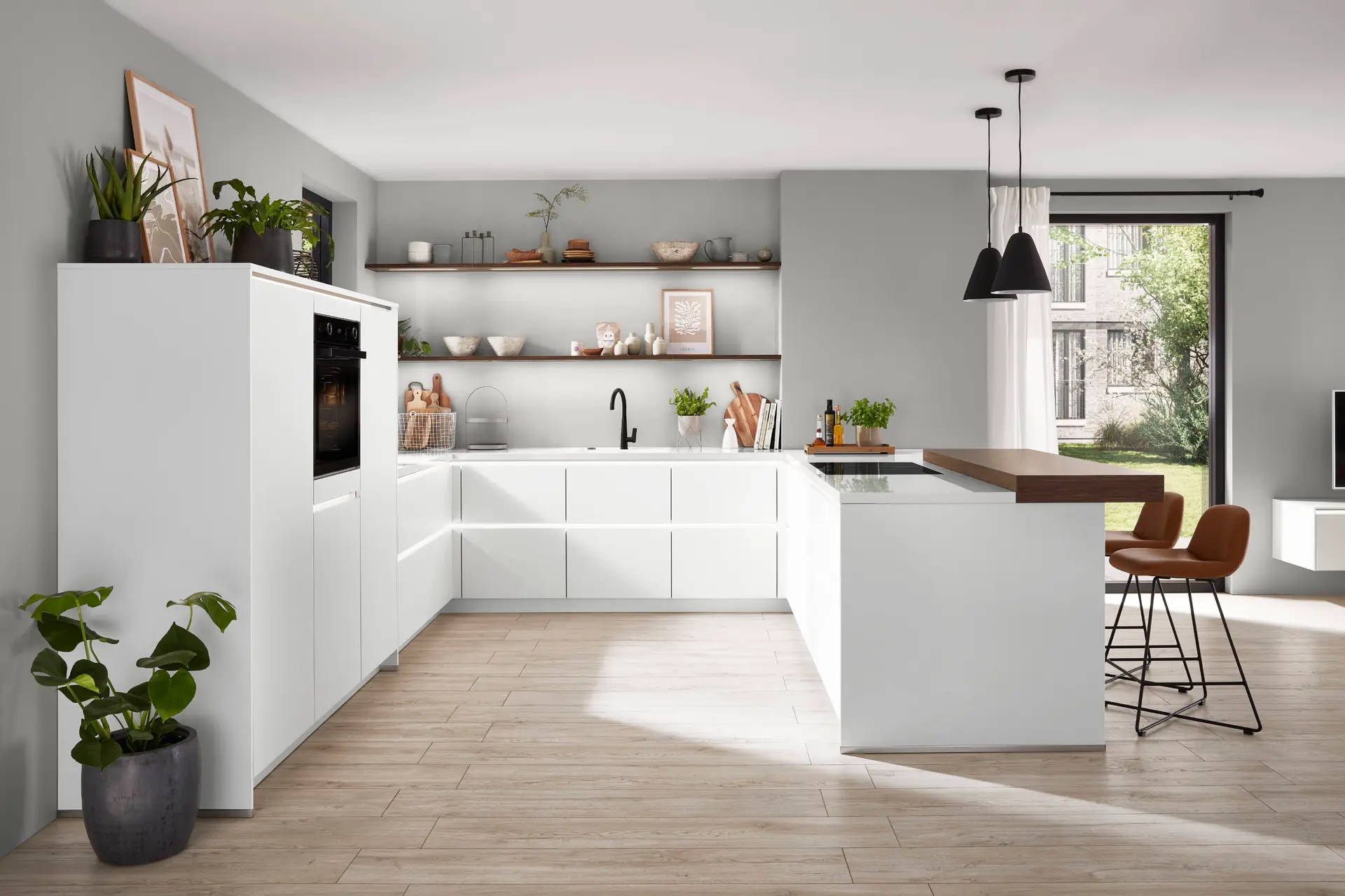Nobilia-Senso-U-Kueche-modern-Weiss