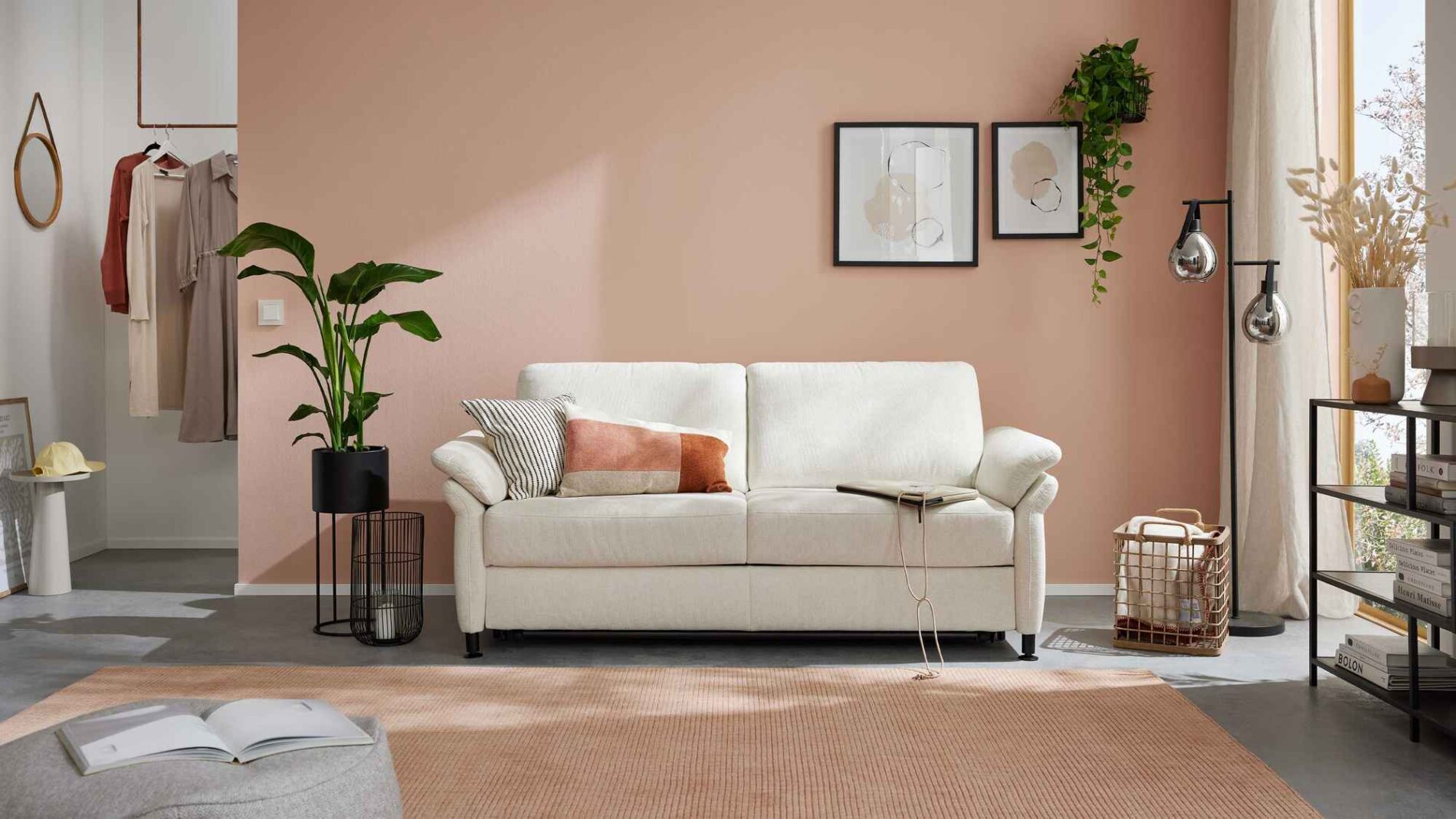 Interliving-Schlafsofa-1440776-Wohnzimmer