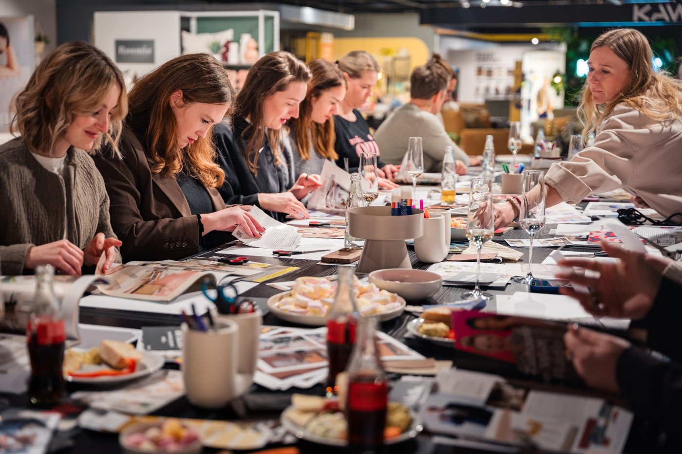 Moodboard-Workshop bei Möbel Boer